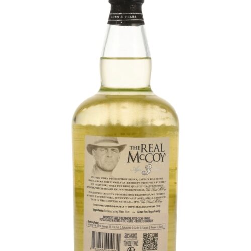 The Real McCoy - 3 Jahre - Single Blended Barbados Rum R The Real McCoy - 3 Jahre - Single Blended Barbados Rum