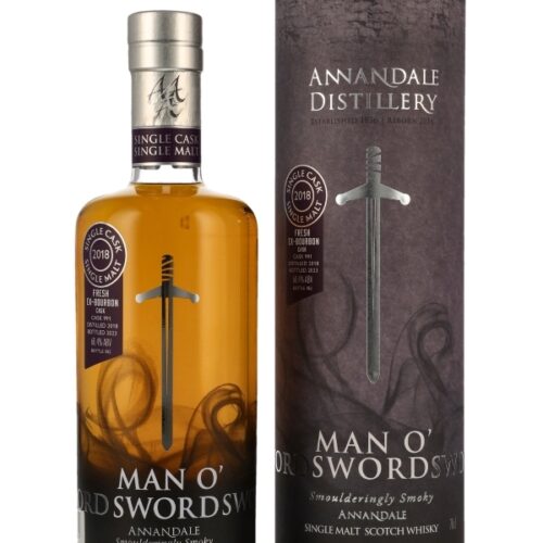 Annandale 2018 - Man O' Sword - Fresh Ex-Bourbon Cask - Cask #991 - Single Cask - Single Malt Scotch Whisky