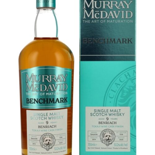 Benriach 9 Jahre - Vintage 2014 - Tokaji Wine Cask Finish - Murray McDavid - Benchmark - Limited Release - Single Malt Scotch Whisky