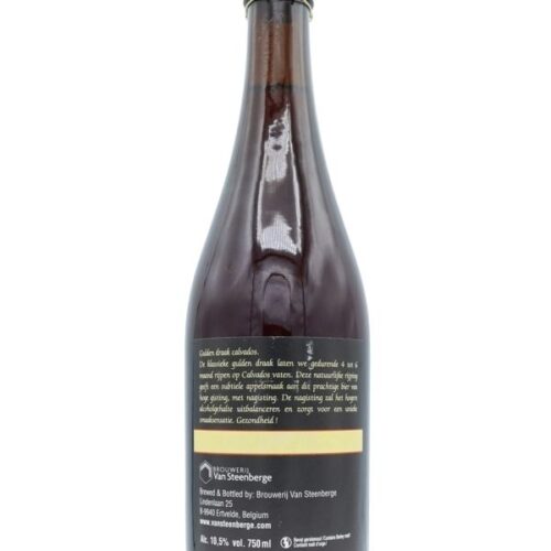 Brouwerij Van Steenberge - Gulden Draak - Calvados - Barrel Aged Triple - 0,75l R Brouwerij Van Steenberge - Gulden Draak - Calvados - Barrel Aged Triple - 0,75l