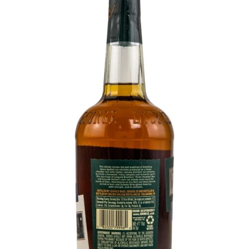 George Dickel - Three Chamber - Collaboration Blend - Leopold Bros. - Blend Straight Tennessee Whiskey R George Dickel - Three Chamber - Collaboration Blend - Leopold Bros. - Blend Straight Tennessee Whiskey
