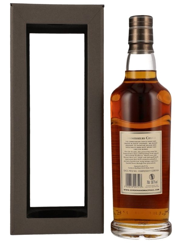 Glenburgie 23 Jahre - Vintage 2000 - First Fill Sherry Butt - Cask No. 3644 - Gordon & McPhail - Connoisseurs Choice - Single Malt Scotch Whisky