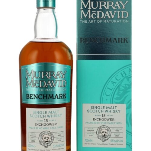 Inchgower 15 Jahre - Vintage 2009 - Pacherenc Wine Cask Finish - Murray McDavid - Benchmark - Limited Release - Single Malt Scotch Whisky