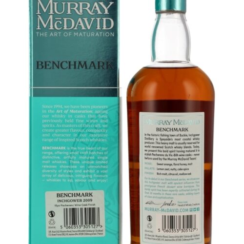 Inchgower 15 Jahre - Vintage 2009 - Pacherenc Wine Cask Finish - Murray McDavid - Benchmark - Limited Release - Single Malt Scotch Whisky
