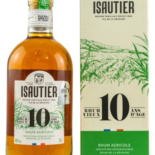Isautier 10 Jahre - Rhum Agricole - Rhum de la Réunion