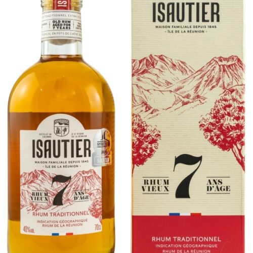 Isautier 7 Jahre - Rhum Traditionnel - Rhum de la Réunion