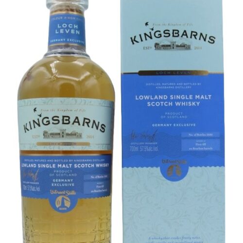 Kingsbarns 7 Jahre - Loch Leven - First Fill Ex-Bourbon Barrels - Germany Exclusive - Lowland Single Malt Scotch Whisky