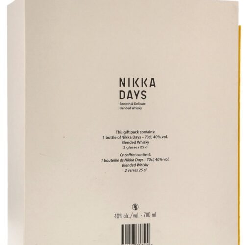 Nikka Days - Smooth & Delicate - incl. 2 Gläsern - Blended Whisky by Nikka Whisky