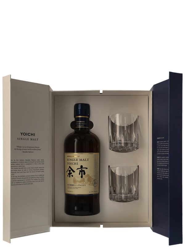 Nikka Whisky - Yoichi - incl. 2 Gläsern - Single Malt Whisky Nikka Whisky - Yoichi - incl. 2 Gläsern - Single Malt Whisky