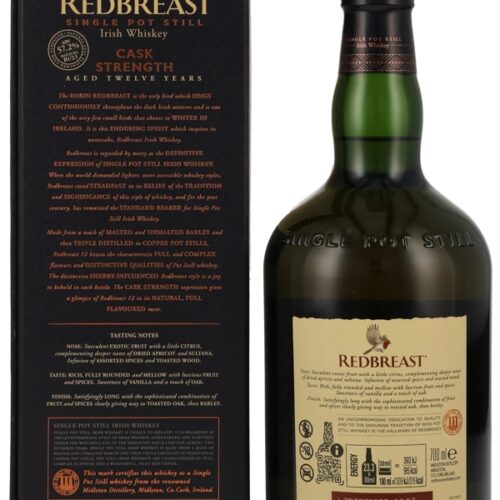 Redbreast 12 Jahre - Cask Strength - 57,2% Vol. - Single Pot Still - Irish Whiskey