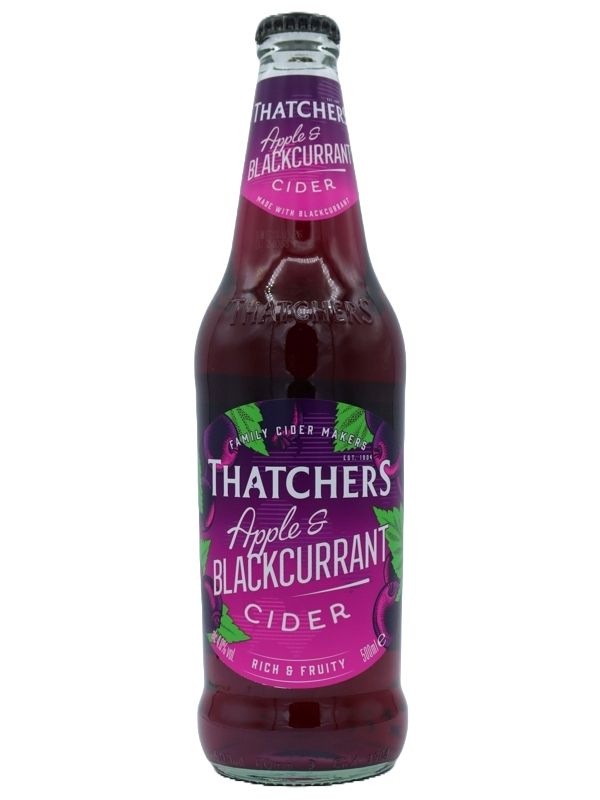 Thatcher's - Apple and Blackcurrant - Cider - 0,5l Thatcher's - Apple and Blackcurrant - Cider - 0,5l