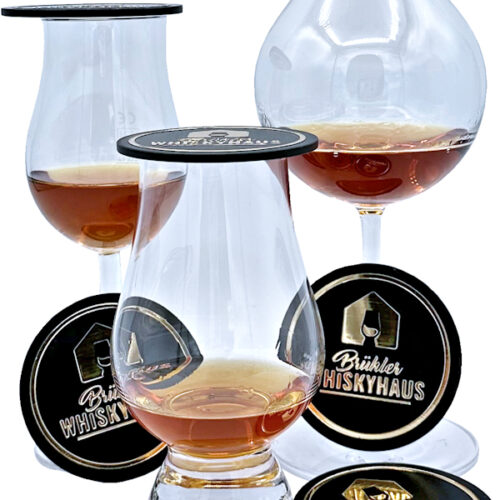Brühler Whiskyhaus Abdeckungen für Nosingglas 02 8er Set Brühler Whiskyhaus Abdeckung für Eure Nosinggläser - 6,3cm Durchmesser, 0,3cm Stärke
