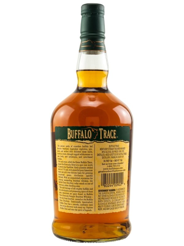 Buffalo Trace - 1 Liter - Kentucky Straight Bourbon Whiskey R Buffalo Trace - 1 Liter - Kentucky Straight Bourbon Whiskey