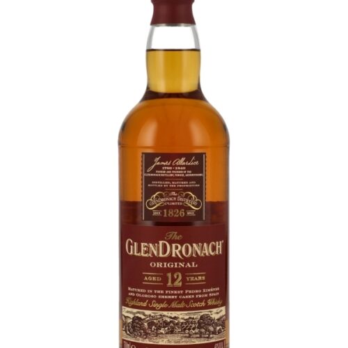 Glendronach 12 Jahre - Pedro Ximénez & Oloroso Sherry Casks - Highland Single Malt Scotch Whisky - ohne Umverpackung Glendronach 12 Jahre - Pedro Ximénez & Oloroso Sherry Casks - Highland Single Malt Scotch Whisky - ohne Umverpackung