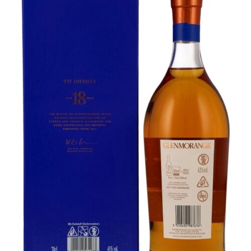 Glenmorangie 18 Jahre - The Infinita - Bourbon & Sherry Casks - Highland Single Malt Scotch Whisky