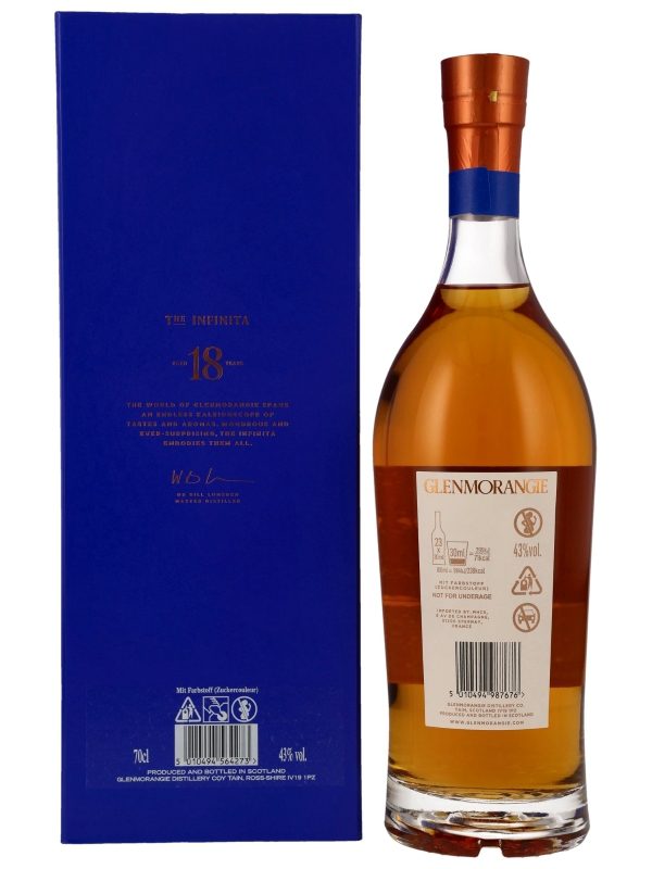 Glenmorangie 18 Jahre - The Infinita - Bourbon & Sherry Casks - Highland Single Malt Scotch Whisky