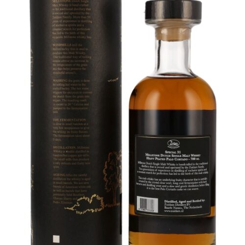 Millstone 5 Jahre - Vintage 2019 - Heavy Peated - Palo Cortado - Special #31 - Dutch Single Malt Whisky R Millstone 5 Jahre - Vintage 2019 - Heavy Peated - Palo Cortado - Special #31 - Dutch Single Malt Whisky