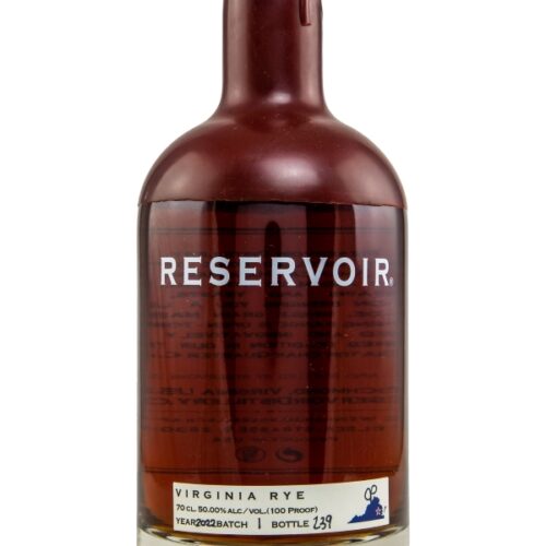 Reservoir - Virginia Rye - 100 Proof - Batch 1 - Rye Whiskey