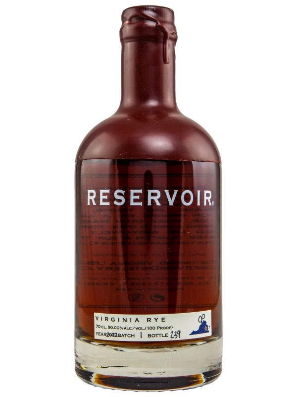 Reservoir - Virginia Rye - 100 Proof - Batch 1 - Rye Whiskey Reservoir - Virginia Rye - 100 Proof - Batch 1 - Rye Whiskey