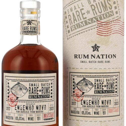 Rum Nation 6 Jahre - Vintage 2017 - Engenho Novo - Small Batch - Rare Rums - Madeira Agricole Rum Rum Nation 6 Jahre - Vintage 2017 - Engenho Novo - Small Batch - Rare Rums - Madeira Agricole Rum