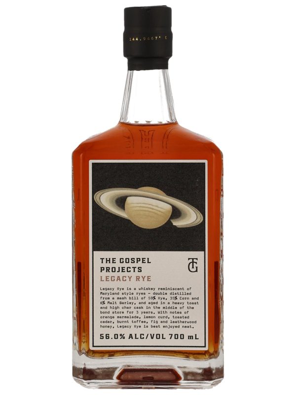 The Gospel Projects - Legacy Rye - Australian Whiskey