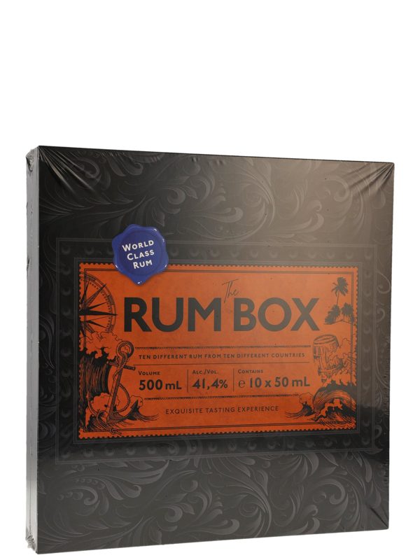 The Rum Box - Exquisite Tasting Experience - 10 x 50 ml - Rum The Rum Box - Exquisite Tasting Experience - 10 x 50 ml - Rum