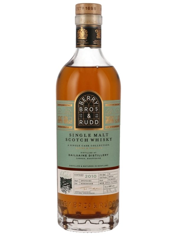 Dailuaine 14 Jahre - Vintage 2010 - Hogshead Cask # 307761 - Glens & Valleys - A Single Cask Collection - Berry Bros. & Rudd - Single Malt Scotch Whisky