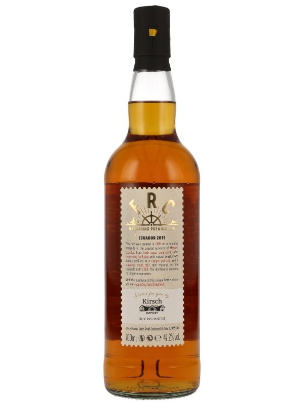 FRC 8 Jahre - Ecuador - Vintage 2015 - Proudly Supporting Sea Shepherd - Oldman Spirits - Single Cask Rum