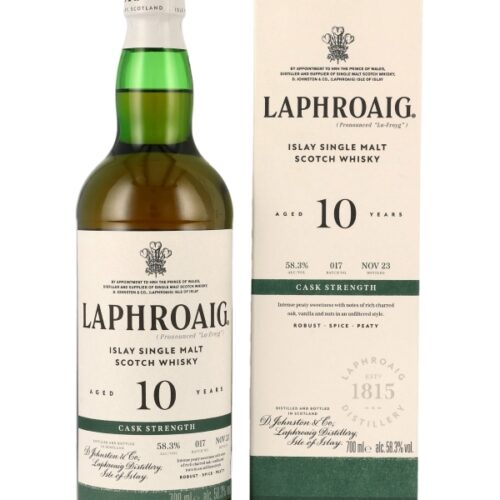 Laphroaig 10 Jahre - Batch 017 - Original Cask Strength - Islay Single Malt Scotch Whisky