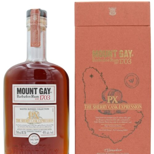 Mount Gay - PX - The Sherry Cask Expression - Master Blender Collection - Barbados Rum Mount Gay - PX - The Sherry Cask Expression - Master Blender Collection - Barbados Rum