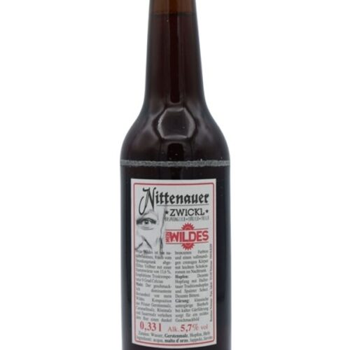 Nittenauer - Mein Wildes - Zwickl - naturtrübes Kellerbier - 0,33l R Nittenauer - Mein Wildes - Zwickl - naturtrübes Kellerbier - 0,33l