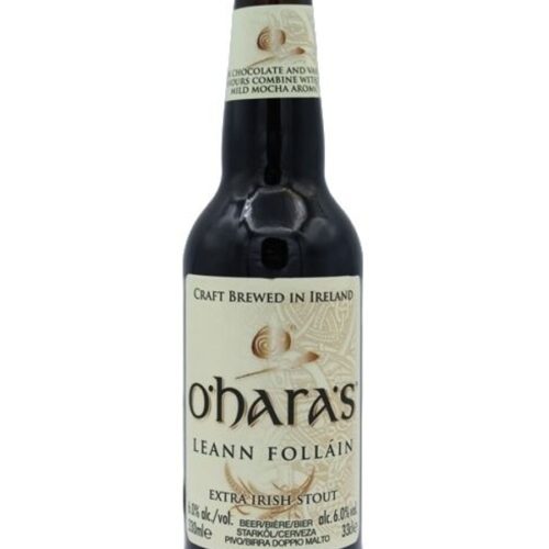 Oharas Craft Beer - O'hara's Leann Folláin - Extra Irish Stout - 0.33l Oharas Craft Beer - O'hara's Leann Folláin - Extra Irish Stout - 0,33l