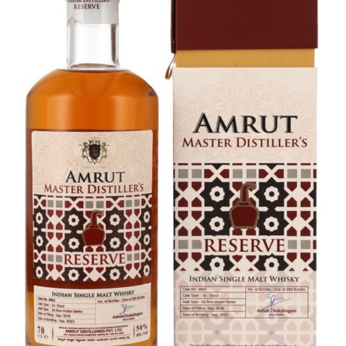 Amrut 5 Jahre - Vintage 2018 - Ex-Stout Cask - Cask No. 4863 - Master Distiller's Reserve - Indian Single Malt Whisky