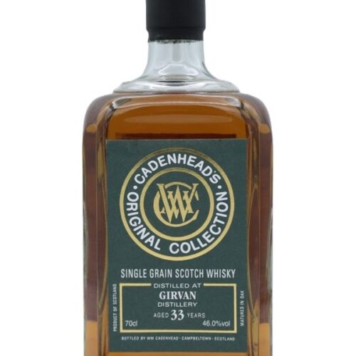 Girvan 33 Jahre - Cadenhead's Original Collection - Single Grain Scotch Whisky Girvan 33 Jahre - Cadenhead's Original Collection - Single Grain Scotch Whisky