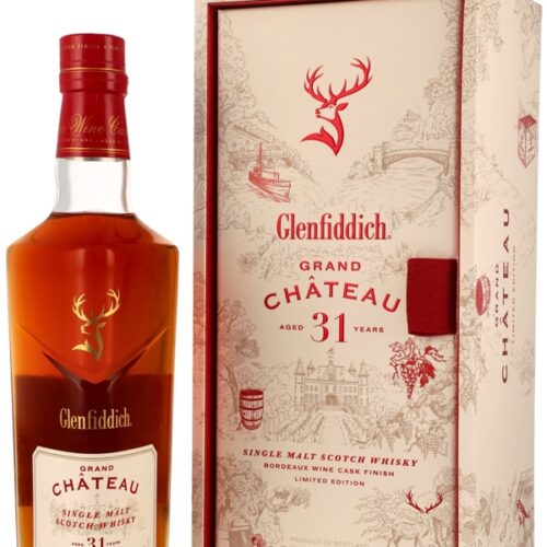 Glenfiddich 31 Jahre - Bordeaux Wine Cask Finish - Limited Edition - Speyside Single Malt Scotch Whisky Glenfiddich 31 Jahre - Grand Château - Bordeaux Wine Cask Finish - Limited Edition - Speyside Single Malt Scotch Whisky