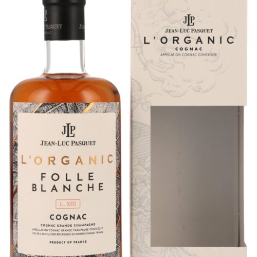Jean-Luc Pasquet - L'Organic - Folle Blanche - L.XIII - Appellation Cognac Grande Champagne Contrôlée - Cognac