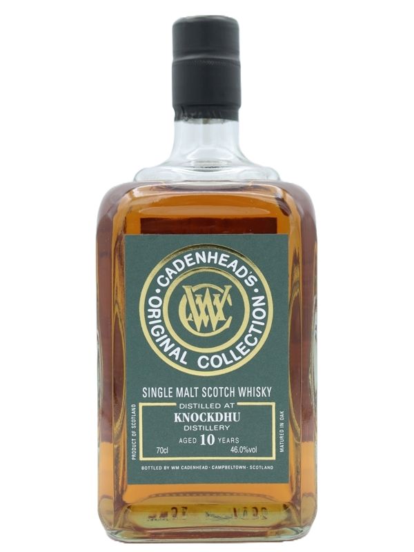Knockdhu 10 Jahre - Cadenhead's Original Collection - Single Malt Scotch Whisky Knockdhu 10 Jahre - Cadenhead's Original Collection - Single Malt Scotch Whisky