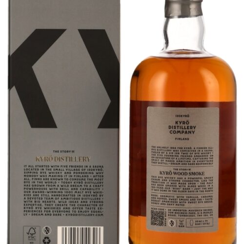 Kyrö - Wood Smoke - Malt Rye Whisky R Kyrö - Wood Smoke - Malt Rye Whisky
