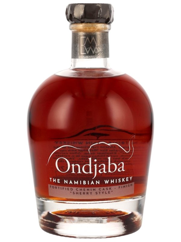Ondjaba - Fortified Chenin Cask Finish - Sherry Style - The Namibian Whiskey - Namibian Triple Grain Whiskey Ondjaba - Fortified Chenin Cask Finish - Sherry Style - The Namibian Whiskey - Namibian Triple Grain Whiskey