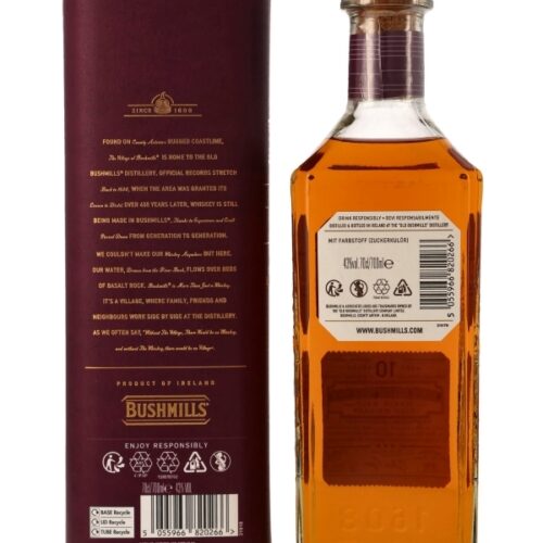 Bushmills 10 Jahre - Vino Dulce Reserve - Single Malt Irish Whiskey