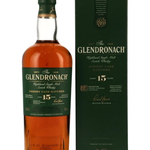 Glendronach 15 Jahre - Sherry Cask Matured - Highland Single Malt Scotch Whisky