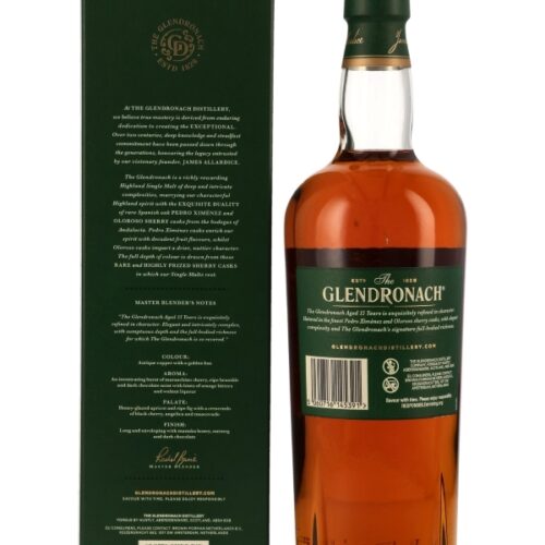 Glendronach 15 Jahre - Sherry Cask Matured - Highland Single Malt Scotch Whisky