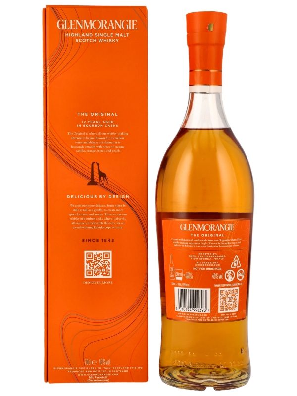 Glenmorangie 12 Jahre - The Original - Bourbon Casks - Highland Single Malt Scotch Whisky