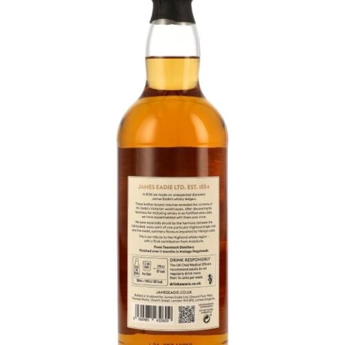 Highland Single Malt 11 Jahre - Finished in European Oak Malaga Hogsheads - James Eadie - Single Malt Scotch Whisky R Highland Single Malt 11 Jahre - Finished in European Oak Malaga Hogsheads - James Eadie - Single Malt Scotch Whisky