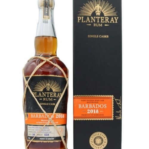 Planteray 6 Jahre - Barbados 2018 - Saint-Estèphe Wine Cask Maturation - Cask No. 01 - Single Cask Rum