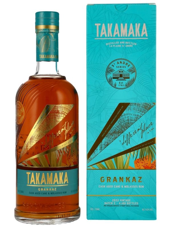 Takamaka - GRANKAZ - Batch 2 - Cask Aged Cane & Molasses Rum Takamaka - GRANKAZ - Batch 2 - Cask Aged Cane & Molasses Rum