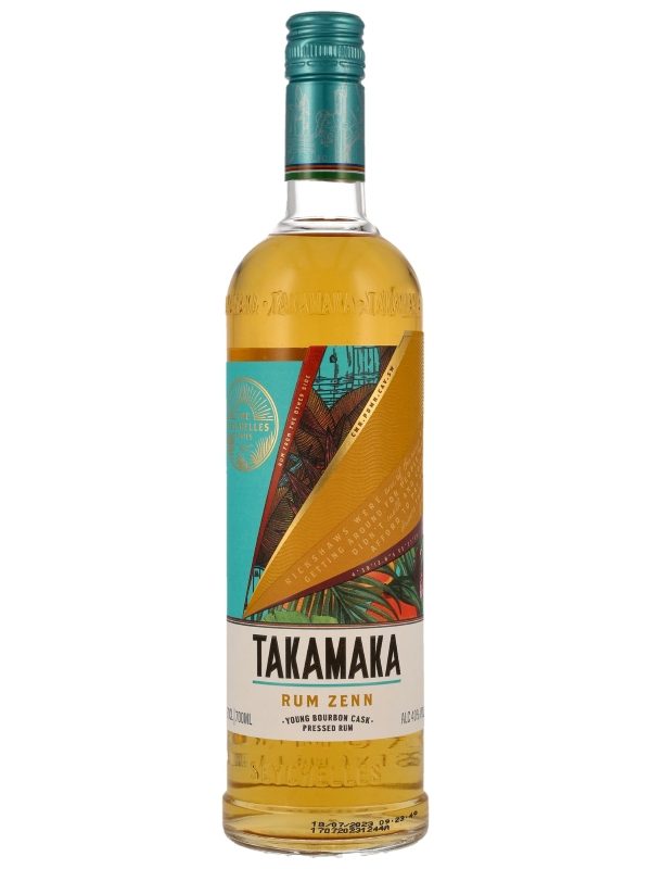 Takamaka - Rum Zenn - Young Bourbon Cask - Pressed Rum Takamaka - Rum Zenn - Young Bourbon Cask - Pressed Rum