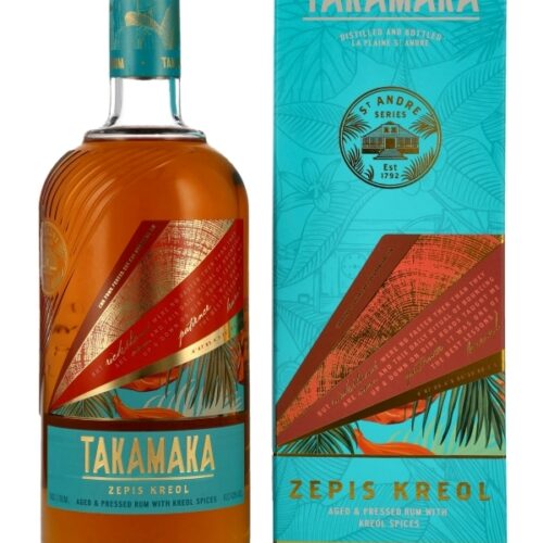 Takamaka - ZEPIS KREOL - Aged & Pressed Rum with Kreol Spices