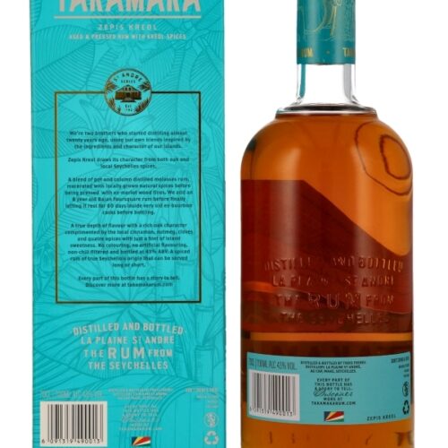 Takamaka - ZEPIS KREOL - Aged & Pressed Rum with Kreol Spices