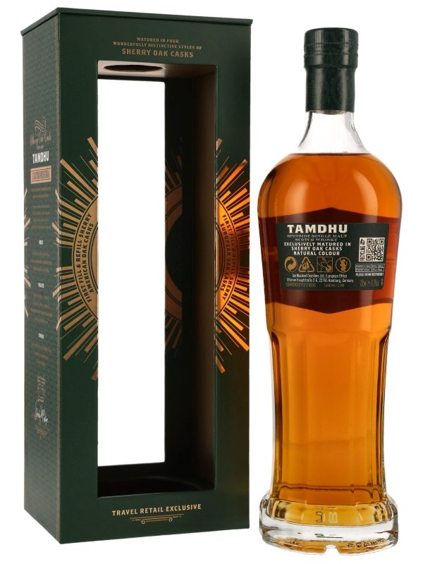 Tamdhu Quatro Reserva - Sherry Oak Casks - Travel Retail Exclusive - Speyside Single Malt Scotch Whisky